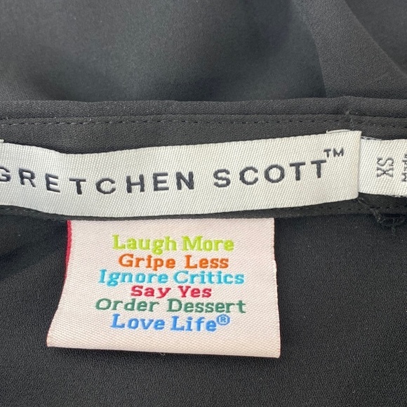 Gretchen Scott Blouson Chiffon Dress - Picture 8 of 9